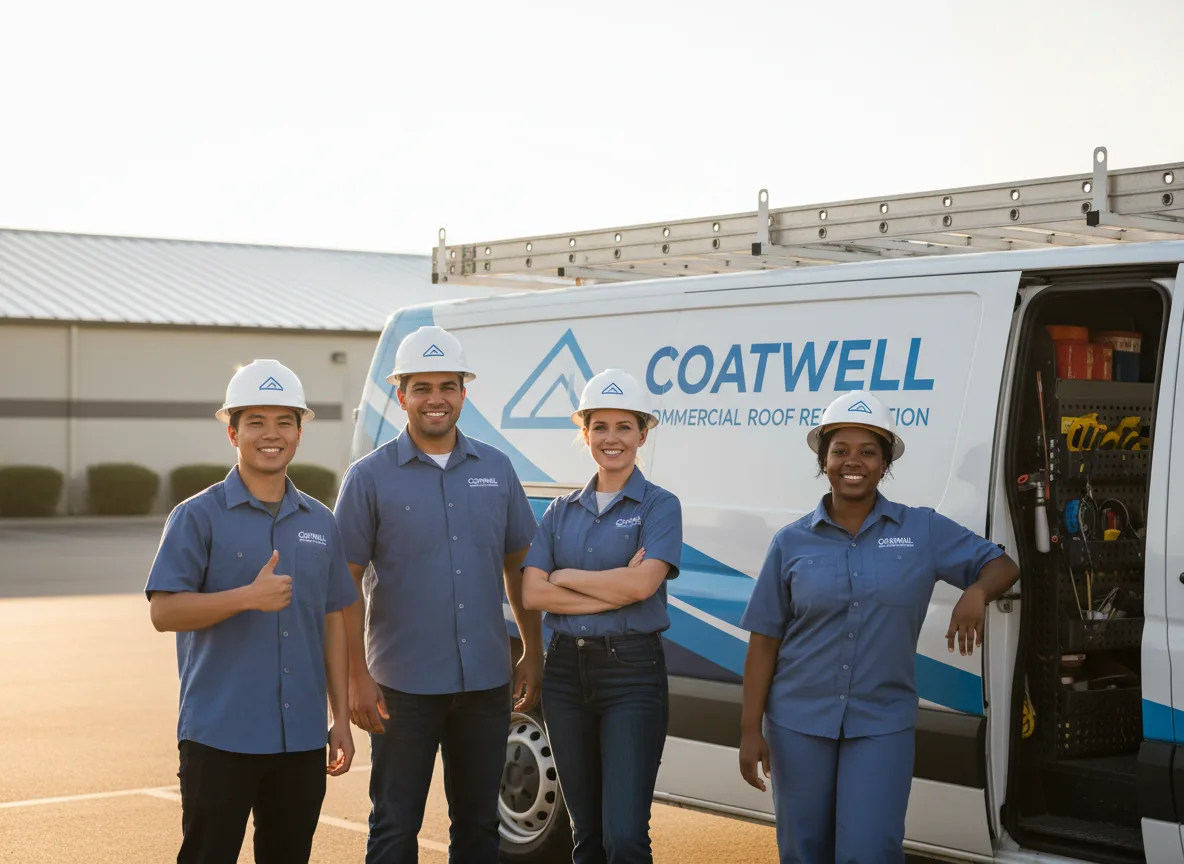 Commercial roof coating company in Somersville, CT
